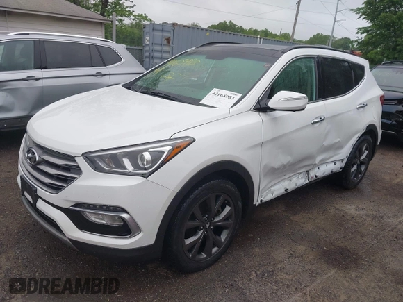 2018 Hyundai Santa Fe Ultimate with VIN 5NMZW4LA3JH088349, listed as a IAAI auction lot 42168983 with 66,884 mi miles and . Bid and sale history available at DreamBid. Image 17.