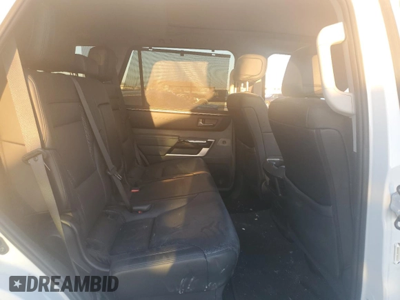 2023 Toyota Sequoia SR5 with VIN 7SVAAAAA9PX001329, listed as a Copart auction lot 75925634 with 0 mi miles and Salvage Title. Bid and sale history available at carsss.com. Image 11.