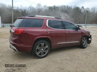 2017 GMC Acadia Denali with VIN 1GKKNPLSXHZ295250, listed as a Copart auction lot 47750295 with 201,698 mi miles and Salvage Title. Bid and sale history available at DreamBid. Image 3.