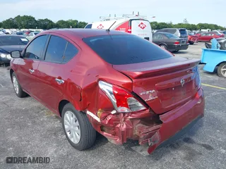 2019 Nissan Versa Sedan SV with VIN 3N1CN7AP1KL805761, listed as a IAAI auction lot 41343460 with 80,047 mi miles. Bid and sale history available at carsss.com. Image 6.