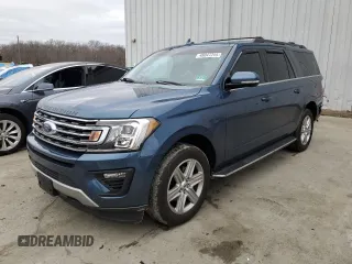 2018 Ford Expedition Max XLT with VIN 1FMJK1JT1JEA21047, listed as a Copart auction lot 48047255 with 120,718 mi miles and Salvage Title. Bid and sale history available at DreamBid. Image 1.
