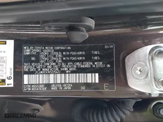 2019 Lexus GX with VIN JTJJM7FX7K5225637, listed as a IAAI auction lot 41603561 with 67,280 mi miles. Bid and sale history available at carsss.com. Image 9.