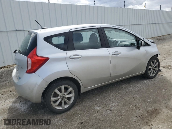 2015 Nissan Note SV with VIN 3N1CE2CP6FL360018, listed as a Copart auction lot 54950115 with 159,307 mi miles and Salvage title. Bid and sale history available at DreamBid. Image 3.