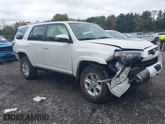 2024 Toyota 4Runner SR5 Premium with VIN JTENU5JR5R6218655, listed as a IAAI auction lot 40615924 with 9,497 mi miles and . Bid and sale history available at DreamBid. Image 13.
