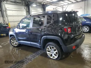 2017 Jeep Renegade Altitude with VIN ZACCJBBB5HPE62774, listed as a Copart auction lot 58031455 with 118,280 mi miles and Salvage title. Bid and sale history available at DreamBid. Image 2.