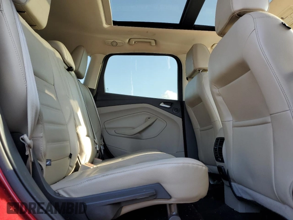 2017 Ford Escape Titanium with VIN 1FMCU0J97HUD52930, listed as a Copart auction lot 71851014 with 101,467 mi miles and Salvage Title. Bid and sale history available at carsss.com. Image 11.