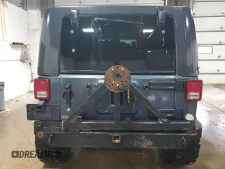 2008 Jeep Wrangler Unlimited Rubicon with VIN 1J4GA69198L615189, listed as a Copart auction lot 47669135 with 95,205 mi miles and Clean Title. Bid and sale history available at carsss.com. Image 6.