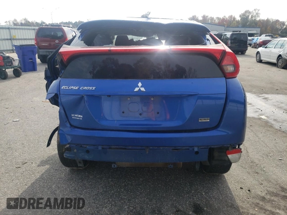 2020 Mitsubishi Eclipse Cross LE with VIN JA4AS4AA7LZ017403, listed as a Copart auction lot 82780954 with Not provided miles and Salvage title. Bid and sale history available at DreamBid. Image 6.
