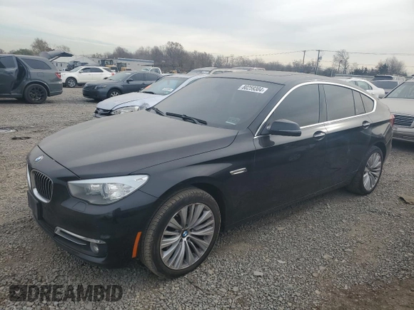 2014 BMW 5 Series 535i Gran Turismo xDrive z VIN WBA5M4C57ED183502, wystawiony jako Copart lot #80259304 z przebiegiem 179 066 mil mil oraz Szkoda całkowita • Salvage title. Historia ofert i sprzedaży dostępna na DreamBid. Obrazek 1.