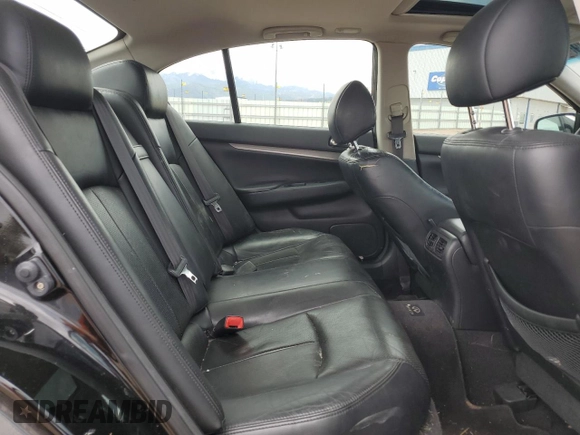 2011 Infiniti G37 x z VIN JN1CV6AR9BM352569, wystawiony jako Copart lot #53304295 z przebiegiem 162 279 mil mil oraz Czysty tytuł • Clean title. Historia ofert i sprzedaży dostępna na DreamBid. Obrazek 10.