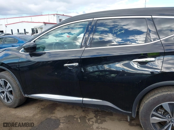 2023 Nissan Murano SV with VIN 5N1AZ2BS0PC132250, listed as a IAAI auction lot 41681155 with 45,067 mi miles. Bid and sale history available at carsss.com. Image 14.