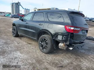 2022 Dodge Durango GT Plus with VIN 1C4RDJDG1NC211111, listed as a IAAI auction lot 41420530 with 18,924 mi miles. Bid and sale history available at carsss.com. Image 3.