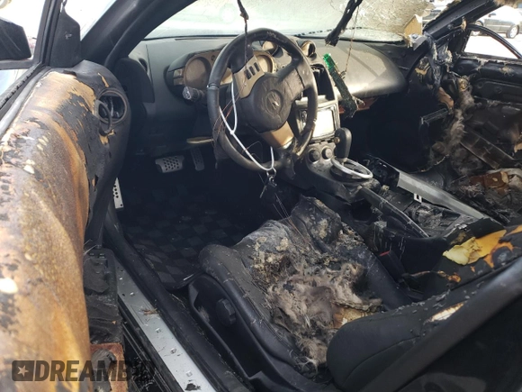 2003 Nissan 350Z Touring with VIN JN1AZ34E03T017128, listed as a Copart auction lot 48060195 with Not Provided miles and Salvage Title. Bid and sale history available at carsss.com. Image 8.
