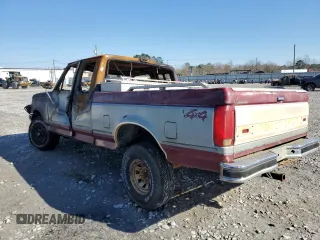 1991 Ford F-150 with VIN 1FTEX14H1MKA52920, listed as a Copart auction lot 87214614 with Not Provided miles and Non Repairable. Bid and sale history available at carsss.com. Image 2.
