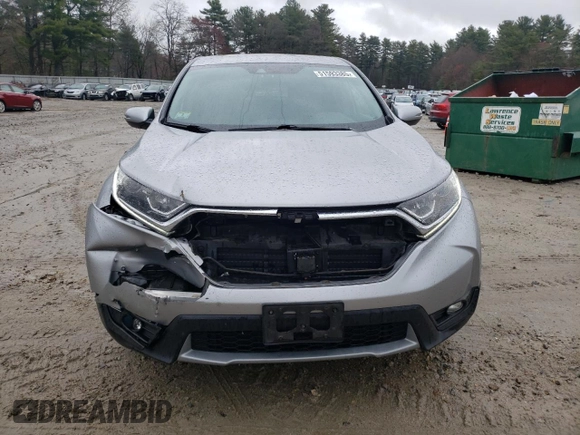 2019 Honda CR-V EX with VIN 2HKRW2H55KH654614, listed as a Copart auction lot 51593385 with 48,438 mi miles and Salvage Title. Bid and sale history available at carsss.com. Image 5.