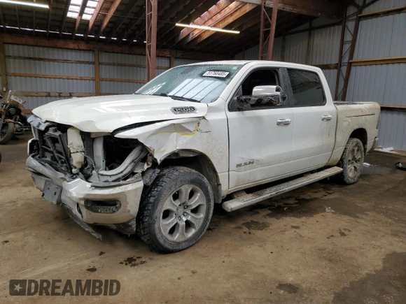 2019 Ram 1500 Big Horn/Lone Star with VIN 1C6SRFFT6KN867628, listed as a Copart auction lot 51760485 with 235,148 mi miles and Salvage Title. Bid and sale history available at carsss.com. Image 1.