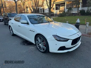 2015 Maserati Ghibli S Q4 с VIN ZAM57RTA4F1134096, выставлен на аукционе Copart как лот 85287484 с пробегом 76 369 миль миль и Чистый • Clean title. История ставок и продаж доступна на DreamBid. Изображение 1.
