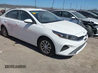 2024 Kia Forte LXS with VIN 3KPF24AD2RE768659, listed as a IAAI auction lot 41770415 with 47,018 mi miles. Bid and sale history available at carsss.com. Image 1.