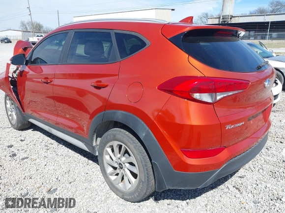 2017 Hyundai Tucson SE Plus with VIN KM8J33A49HU522995, listed as a IAAI auction lot 41846146 with 1 mi miles. Bid and sale history available at carsss.com. Image 3.