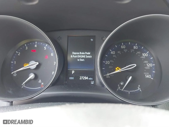 2022 Toyota C-HR XLE with VIN NMTKHMBX4NR141580, listed as a IAAI auction lot 41718394 with 27,294 mi miles. Bid and sale history available at carsss.com. Image 7.