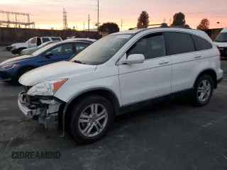 2010 Honda CR-V EX-L with VIN JHLRE4H71AC006569, listed as a Copart auction lot 84545444 with Not provided miles and Salvage title. Bid and sale history available at DreamBid. Image 1.