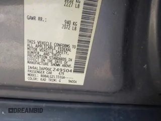 2016 Nissan Altima SL with VIN 1N4AL3AP0GC249504, listed as a IAAI auction lot 42092720 with 158,079 mi miles and . Bid and sale history available at carsss.com. Image 9.