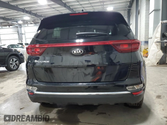 2022 Kia Sportage LX with VIN KNDPMCAC5N7022359, listed as a Copart auction lot 51053515 with Not Provided miles and Salvage Title. Bid and sale history available at carsss.com. Image 6.