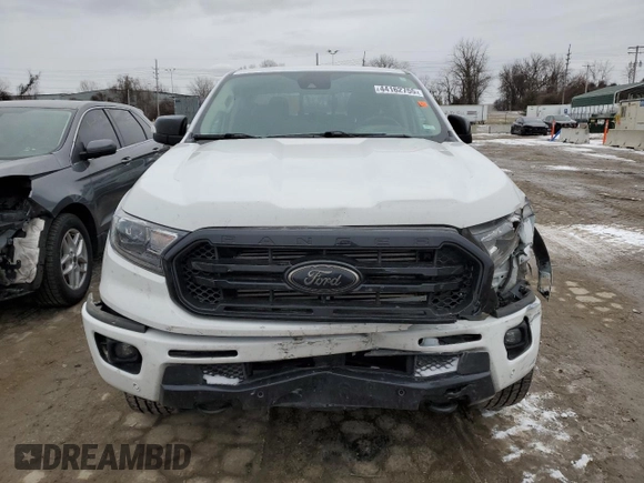 2021 Ford Ranger XL with VIN 1FTER4FHXMLD64107, listed as a Copart auction lot 44162755 with 102,743 mi miles and Salvage Title. Bid and sale history available at carsss.com. Image 5.