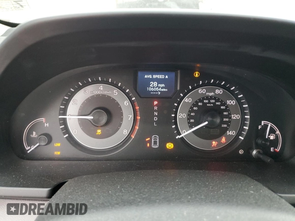 2015 Honda Odyssey Touring Elite with VIN 5FNRL5H92FB114509, listed as a Copart auction lot 43801615 with 106,054 mi miles and Salvage title. Bid and sale history available at DreamBid. Image 9.