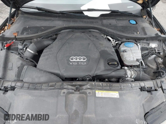 2015 Audi A6 3.0L TDI Prestige with VIN WAUHMAFC9FN036678, listed as a IAAI auction lot 41741472 with 87,932 mi miles. Bid and sale history available at carsss.com. Image 10.