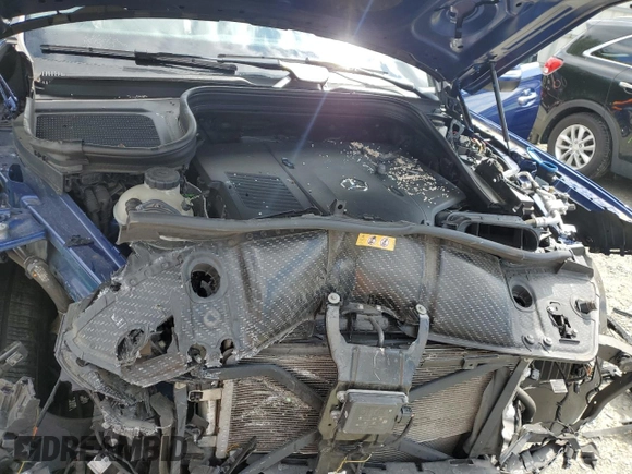 2021 Mercedes-Benz GLE 450 with VIN 4JGFB5KB1MA358171, listed as a Copart auction lot 59819205 with Not provided miles and Salvage title. Bid and sale history available at DreamBid. Image 12.