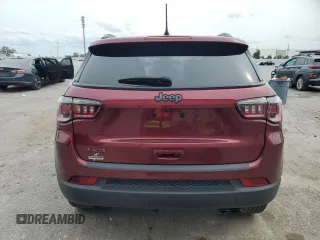 2021 Jeep Compass 80th Anniversary with VIN 3C4NJDEBXMT546477, listed as a Copart auction lot 58854585 with 57,376 mi miles and Non repairable. Bid and sale history available at DreamBid. Image 6.