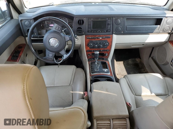 2006 Jeep Commander Limited with VIN 1J8HG58N26C302532, listed as a Copart auction lot 59671125 with 155,835 mi miles and Salvage title. Bid and sale history available at DreamBid. Image 8.