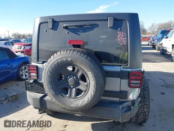 2017 Jeep Wrangler Unlimited Sport with VIN 1C4BJWDG1HL709191, listed as a IAAI auction lot 41360554 with 64,527 mi miles. Bid and sale history available at carsss.com. Image 17.