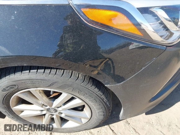 2015 Hyundai Sonata 2.4L SE with VIN 5NPE24AF9FH001329, listed as a IAAI auction lot 41854603 with 104,124 mi miles. Bid and sale history available at carsss.com. Image 6.