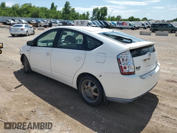 2007 Toyota Prius with VIN JTDKB20U877658975, listed as a Copart auction lot 59971395 with 155,707 mi miles and Salvage title. Bid and sale history available at DreamBid. Image 2.