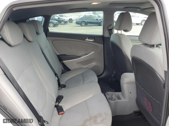 2014 Hyundai Accent SE with VIN KMHCU5AE6EU194568, listed as a Copart auction lot 46451645 with 70,976 mi miles and Salvage Title. Bid and sale history available at carsss.com. Image 10.