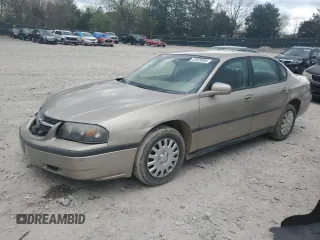 2001 Chevrolet Impala with VIN 2G1WF55E519281867, listed as a Copart auction lot 51529345 with Not Provided miles and Salvage Title. Bid and sale history available at DreamBid. Image 1.