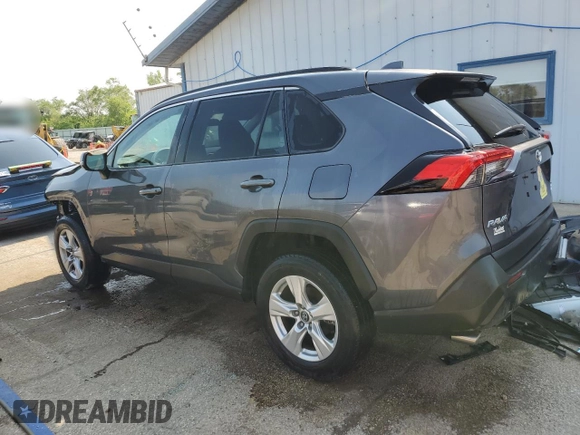 2020 Toyota RAV4 XLE with VIN 2T3P1RFV2LW131823, listed as a Copart auction lot 60246235 with 27,365 mi miles and Salvage title. Bid and sale history available at DreamBid. Image 2.