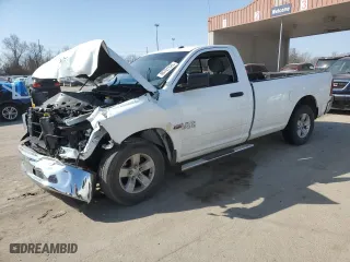 2017 Ram 1500 Tradesman with VIN 3C6JR6DT1HG654506, listed as a Copart auction lot 48791325 with 90,191 mi miles and Salvage Title. Bid and sale history available at carsss.com. Image 1.