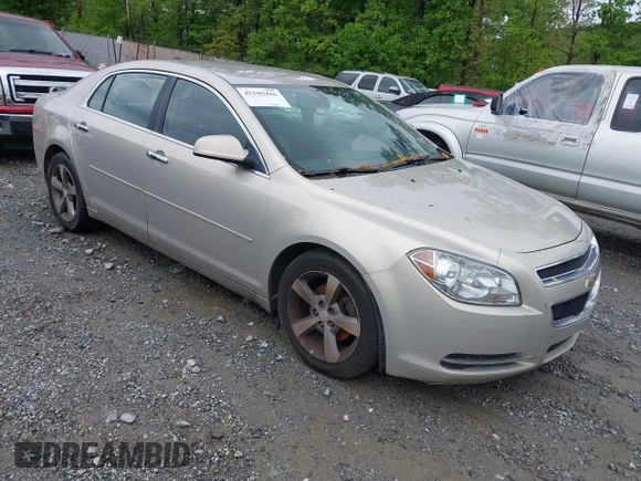 2012 Chevrolet Malibu 1LT with VIN 1G1ZC5E01CF272720, listed as a IAAI auction lot 42105416 with 185,220 mi miles and . Bid and sale history available at DreamBid. Image 1.