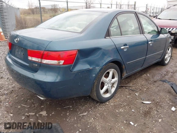 2006 Hyundai Sonata GLS with VIN 5NPEU46F26H107995, listed as a IAAI auction lot 41957651 with 87,897 mi miles and . Bid and sale history available at DreamBid. Image 4.