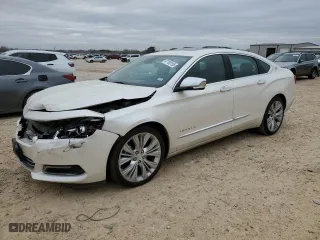 2014 Chevrolet Impala LTZ with VIN 1G1155S34EU119219, listed as a Copart auction lot 47108155 with 66,180 mi miles and Salvage Title. Bid and sale history available at carsss.com. Image 1.