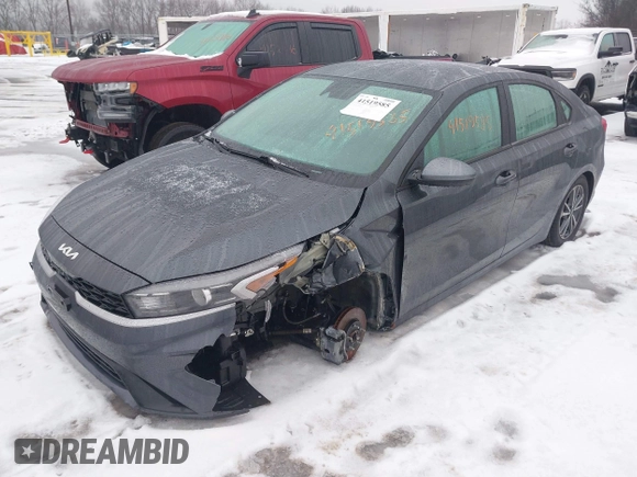 2023 Kia Forte LXS with VIN 3KPF24AD9PE643669, listed as a IAAI auction lot 41519585 with 49,769 mi miles. Bid and sale history available at carsss.com. Image 6.