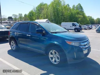 2011 Ford Edge SEL with VIN 2FMDK4JCXBBA68282, listed as a IAAI auction lot 42046398 with 152,753 mi miles. Bid and sale history available at carsss.com. Image 1.