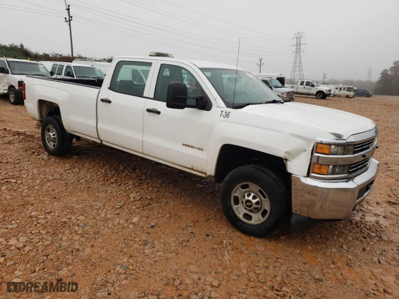 2015 Chevrolet Silverado 2500HD Work Truck with VIN 1GC1CUEG7FF651298, listed as a Copart auction lot 80211494 with 249,633 mi miles and Clean Title. Bid and sale history available at carsss.com. Image 1.
