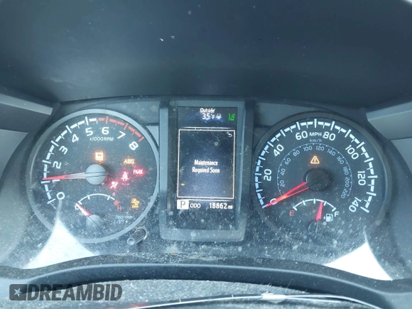 2021 Toyota Tacoma SR with VIN 3TYAX5GN0MT020061, listed as a IAAI auction lot 41592670 with 18,862 mi miles and . Bid and sale history available at DreamBid. Image 7.