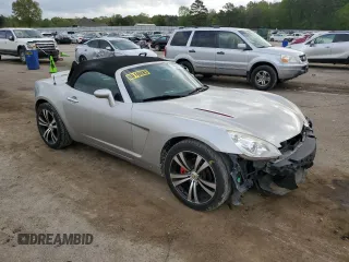 2008 Saturn Sky with VIN 1G8MC35B28Y118076, listed as a Copart auction lot 51433805 with 75,537 mi miles and Salvage Title. Bid and sale history available at carsss.com. Image 4.