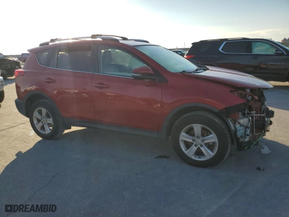 2014 Toyota RAV4 XLE with VIN 2T3WFREV0EW097124, listed as a Copart auction lot 52828155 with 167,973 mi miles and Salvage Title. Bid and sale history available at carsss.com. Image 4.