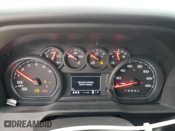 2024 Chevrolet Silverado 1500 Custom with VIN 3GCPABEK4RG267443, listed as a Copart auction lot 87958345 with Not Provided miles and Salvage Title. Bid and sale history available at DreamBid. Image 9.